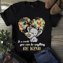 Load image into Gallery viewer, Elephant Be Kind Autism T-Shirt